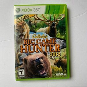 💚 Cabela's Big Game Hunter 2012 Xbox 360